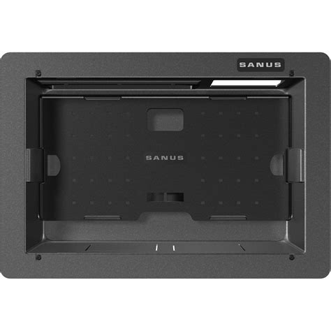 recessed in-wall tv mount junction box by sanus|sanus in wall box.